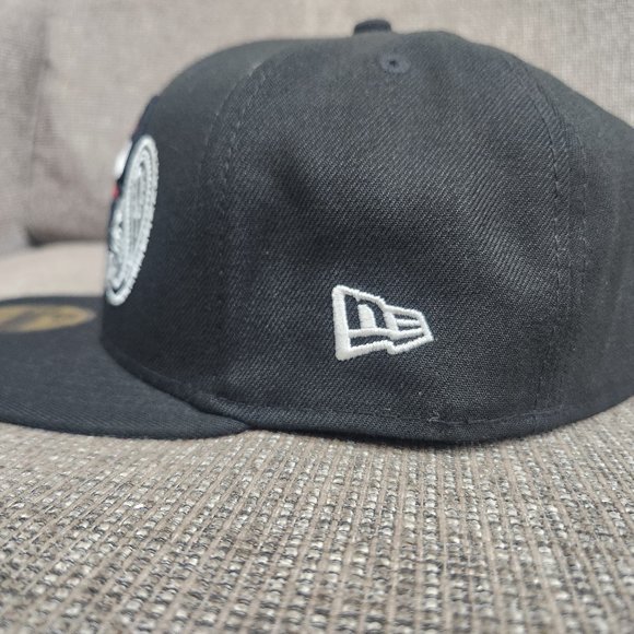 New Era Bulls Patchwork Undervisor 59Fifty Fitted Hat (Size 7 7/8) - NWT - Picture 3 of 8